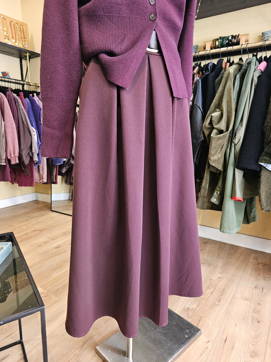 Jupe prune Johanna Paris
