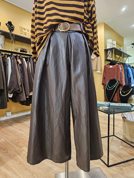 Pantalon en simili cuir Johanna Paris