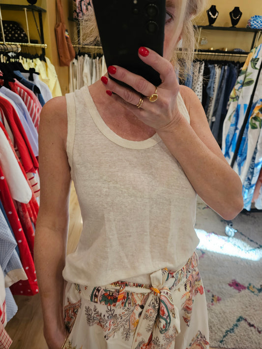 Top en lin Johanna Paris