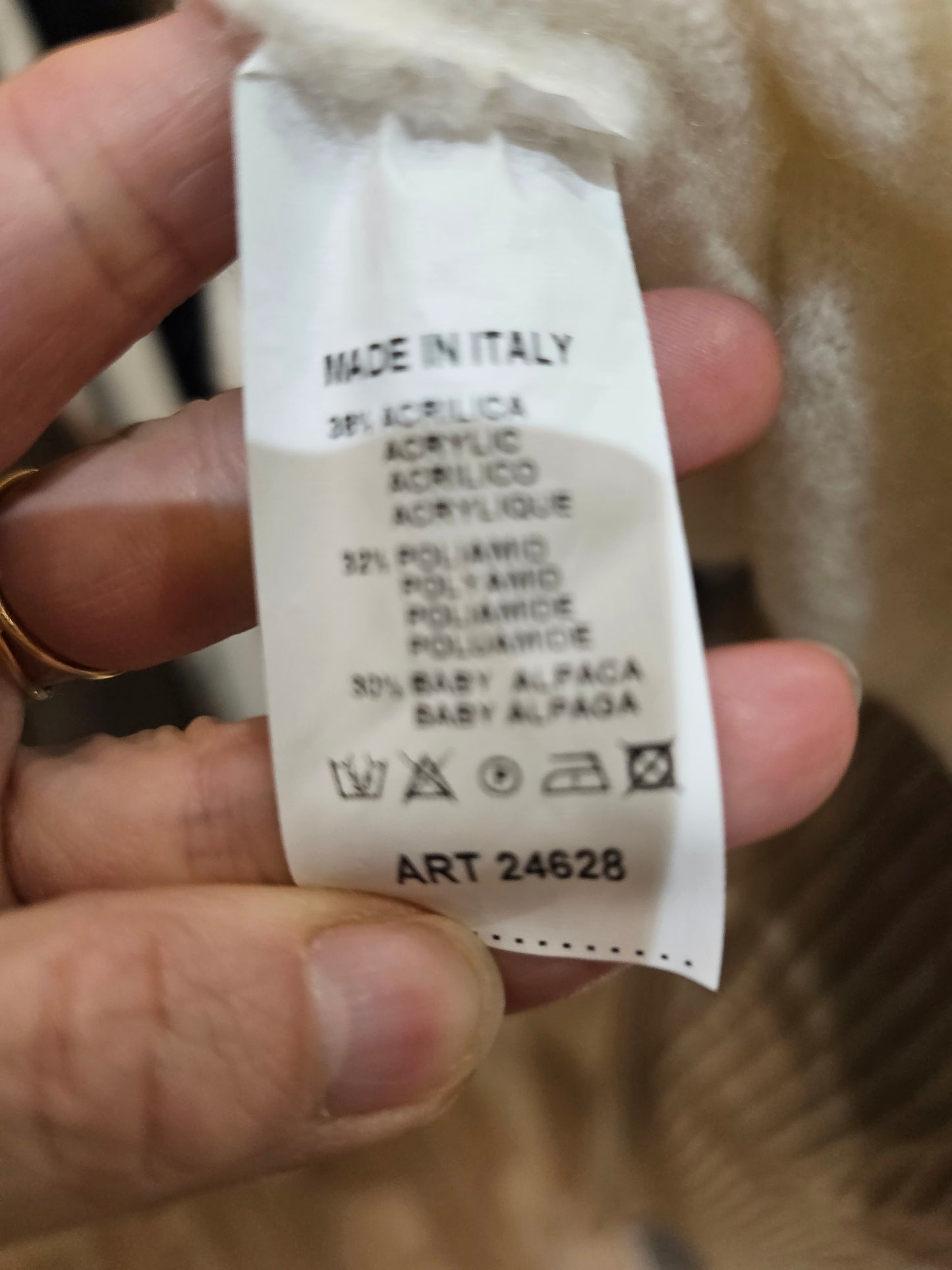 Pull col roulé ecru Johanna Paris