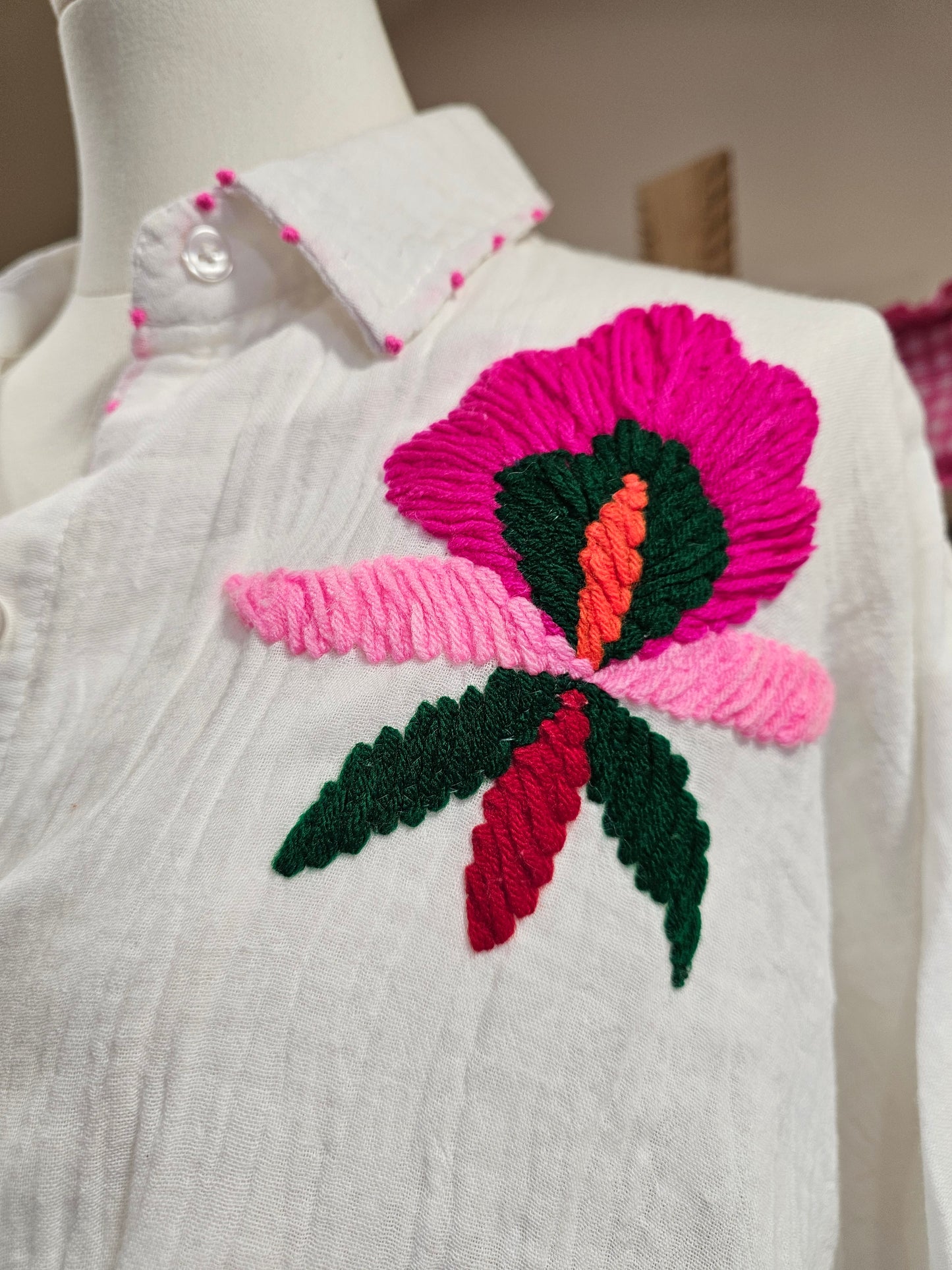 Chemise brodée The corner