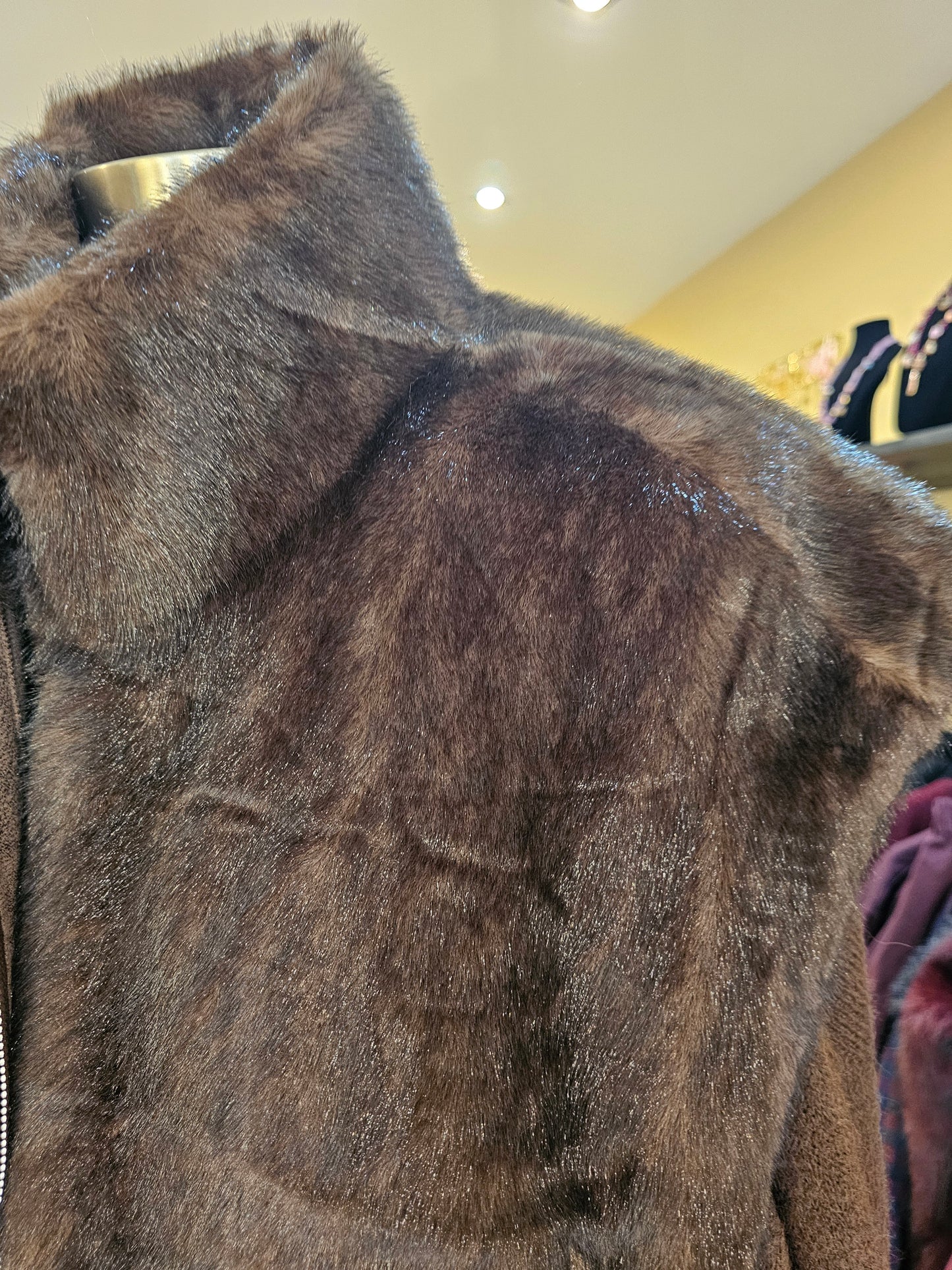 Veste fourrure