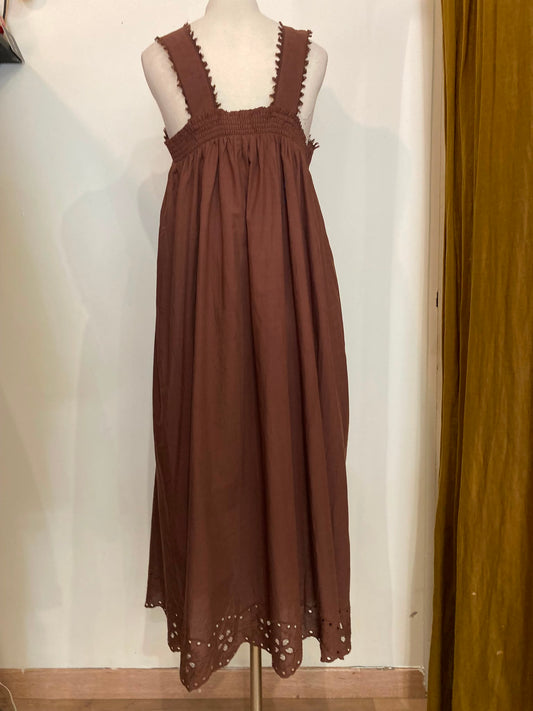 Robe marron johanna paris