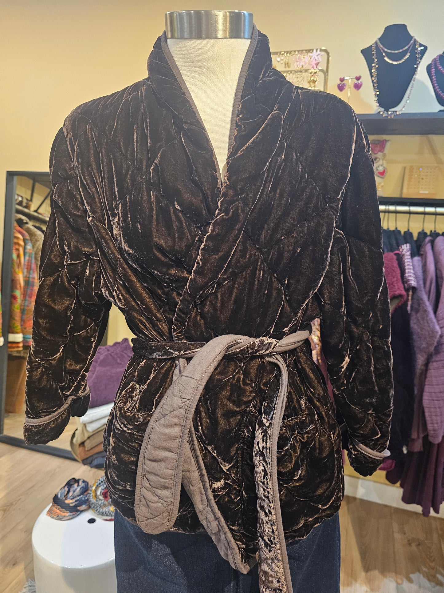 Kimono velours Johanna Paris