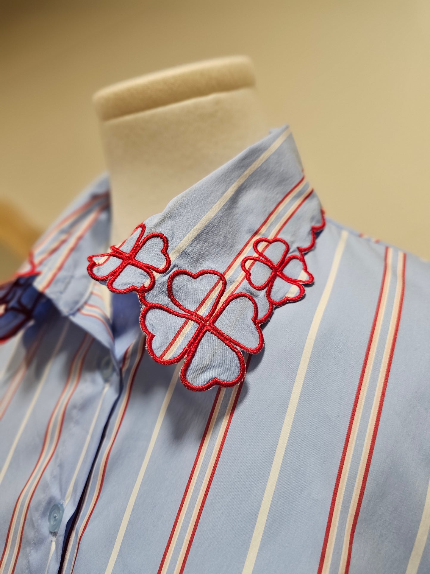 Chemise col trèfles Johanna Paris