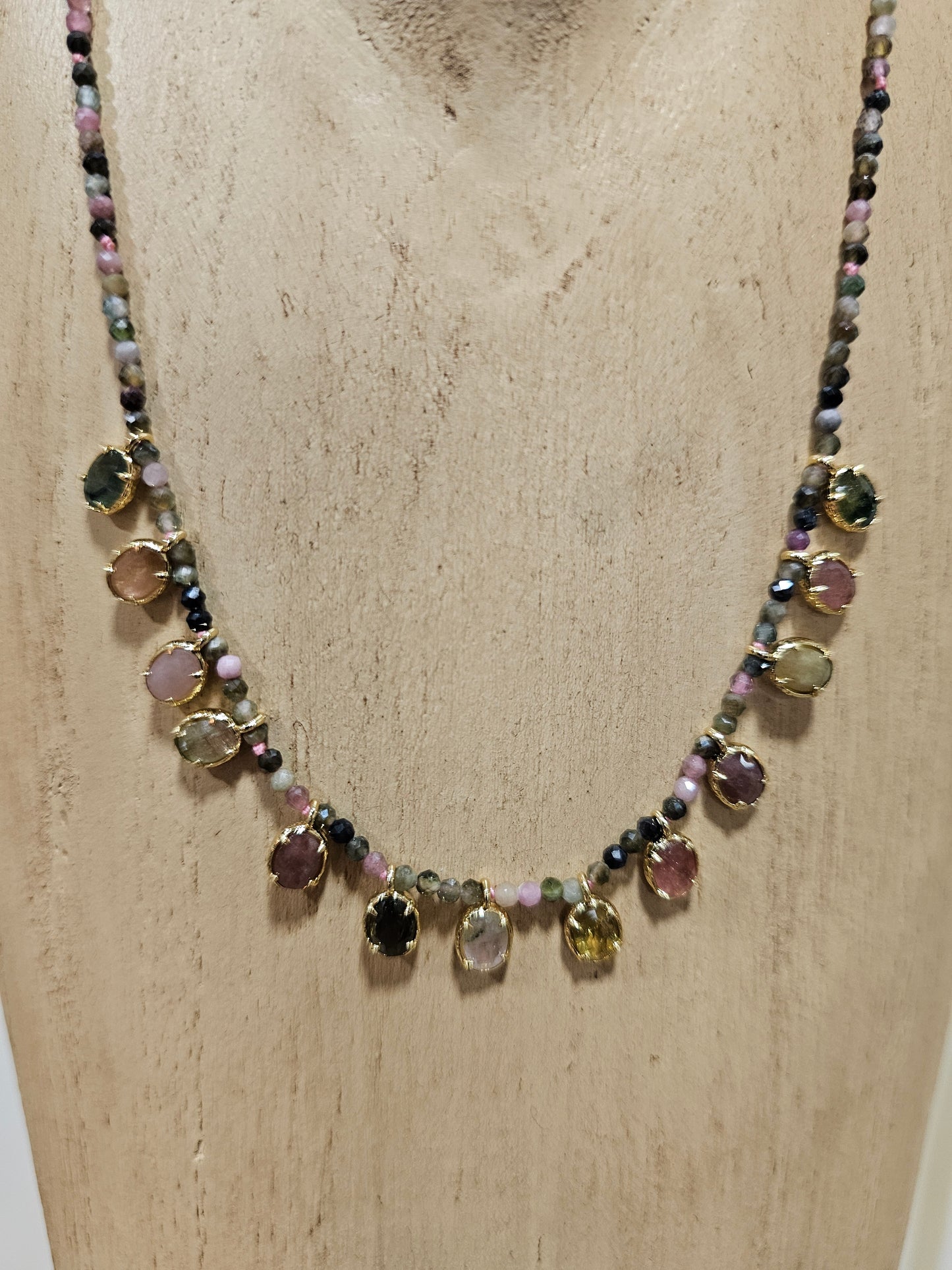 Collier tourmaline