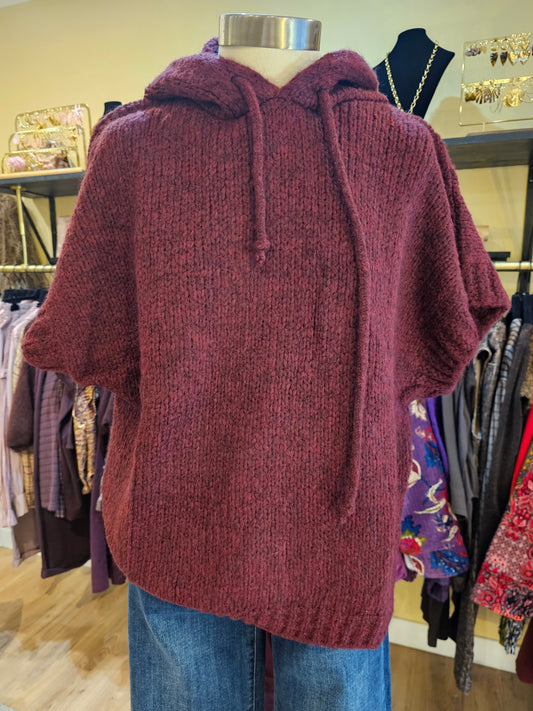 Pull sans manche à capuche Johanna Paris