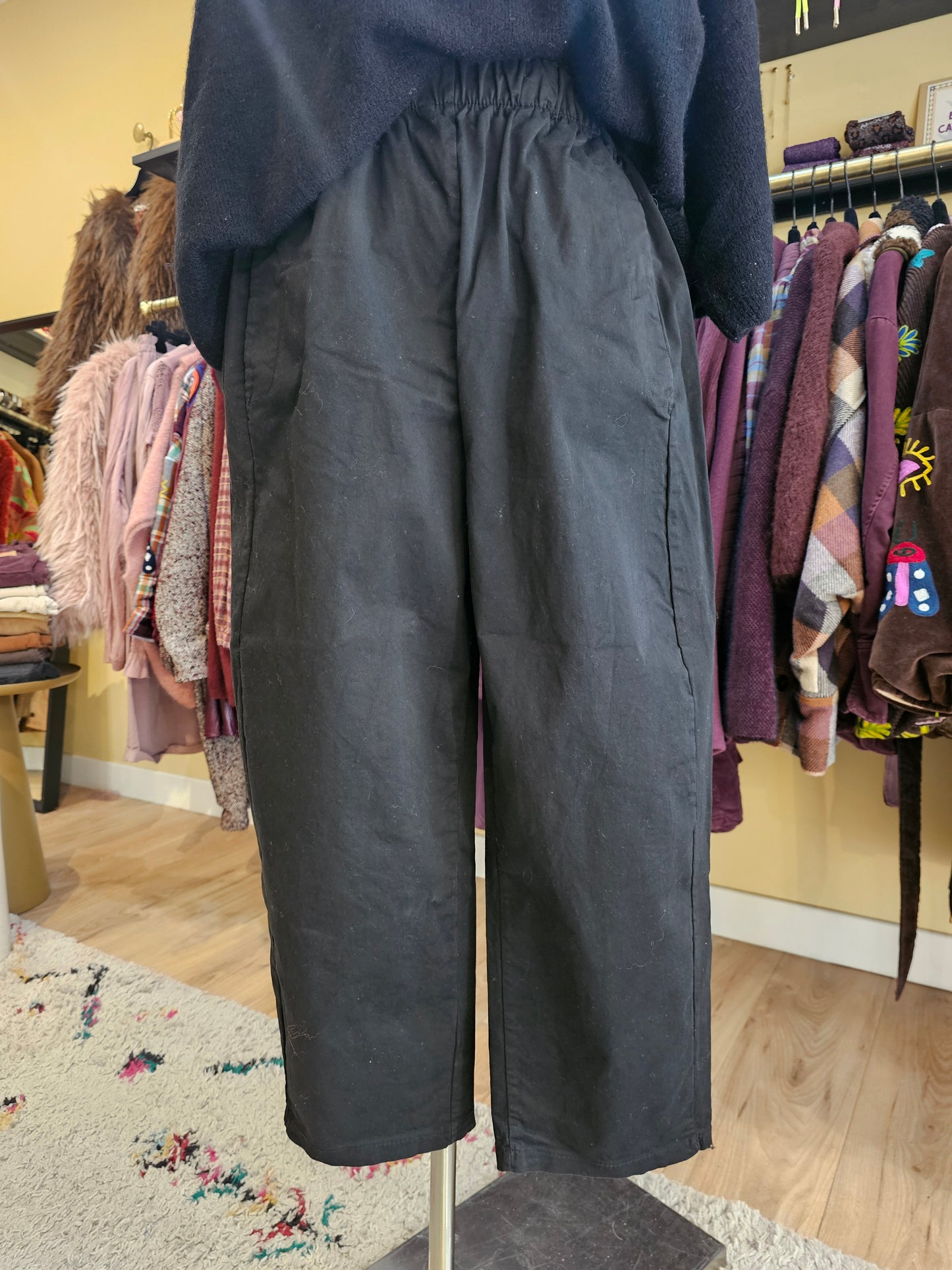 Pantalon magique noir Johanna Paris