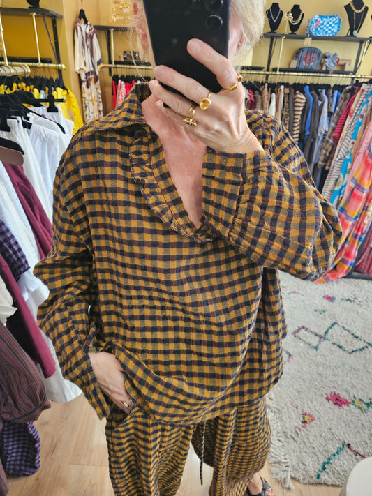 Blouse à carreau Johanna Paris