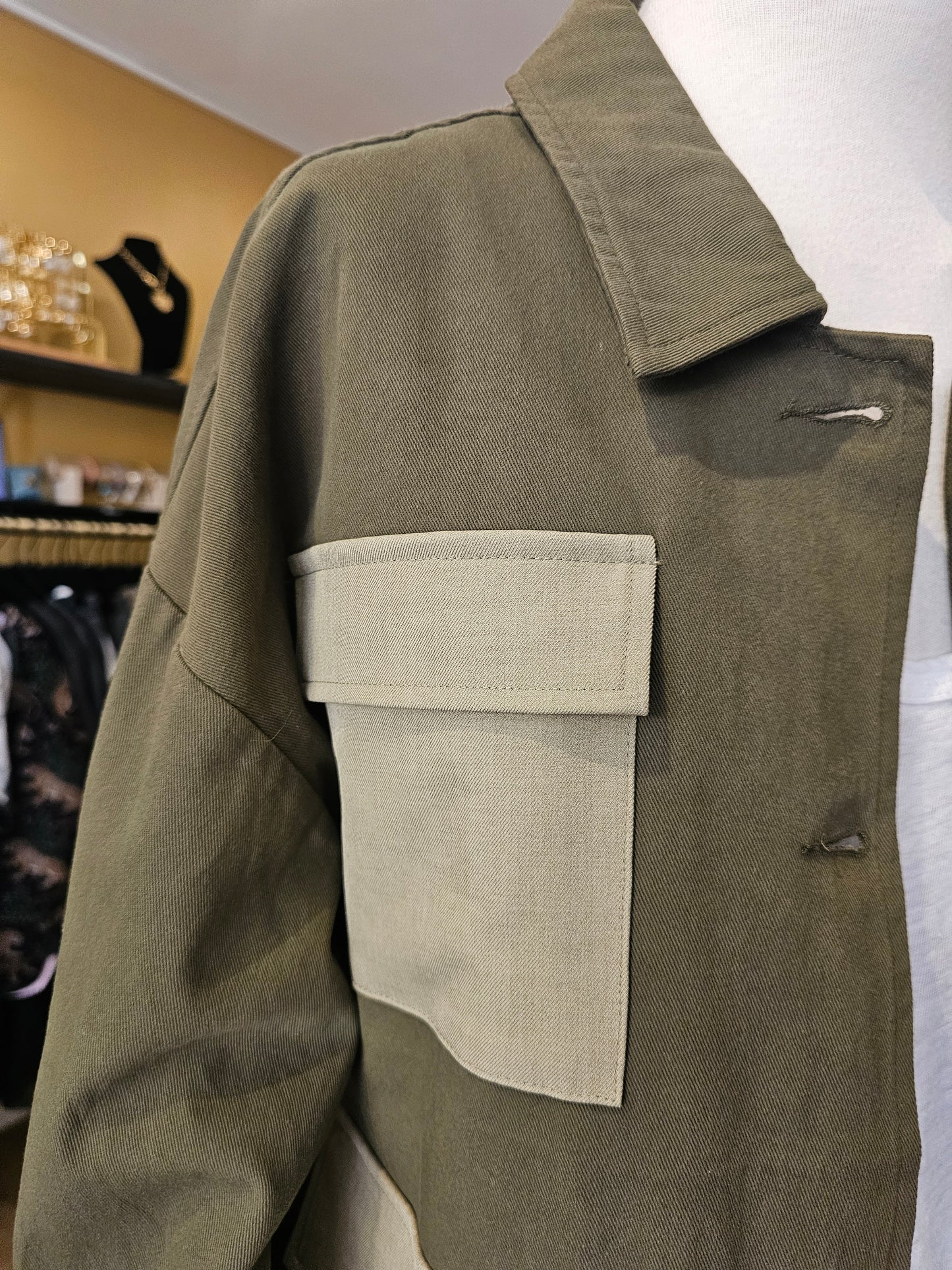 Veste style militaire Johanna Paris