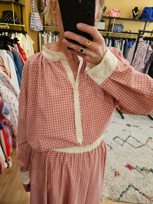 Blouse à carreaux Johanna Paris