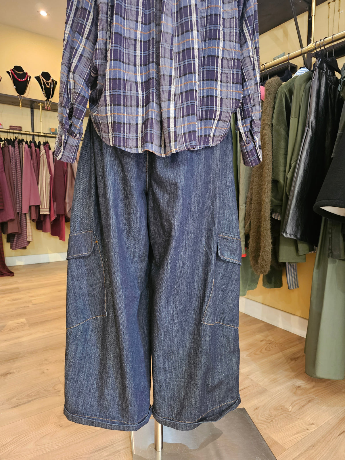 Pantalon magique 2 cargo jean Johanna Paris