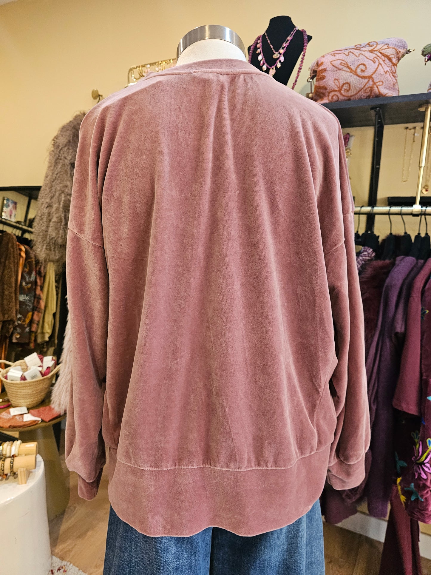 Sweat velours Johanna Paris