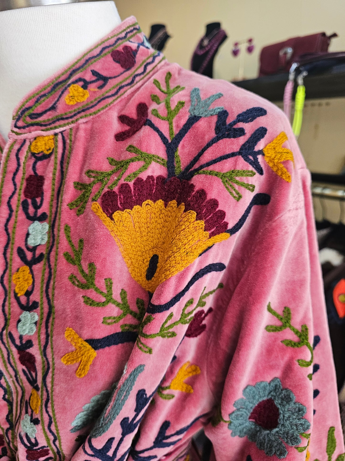 Veste brodée Johanna Paris