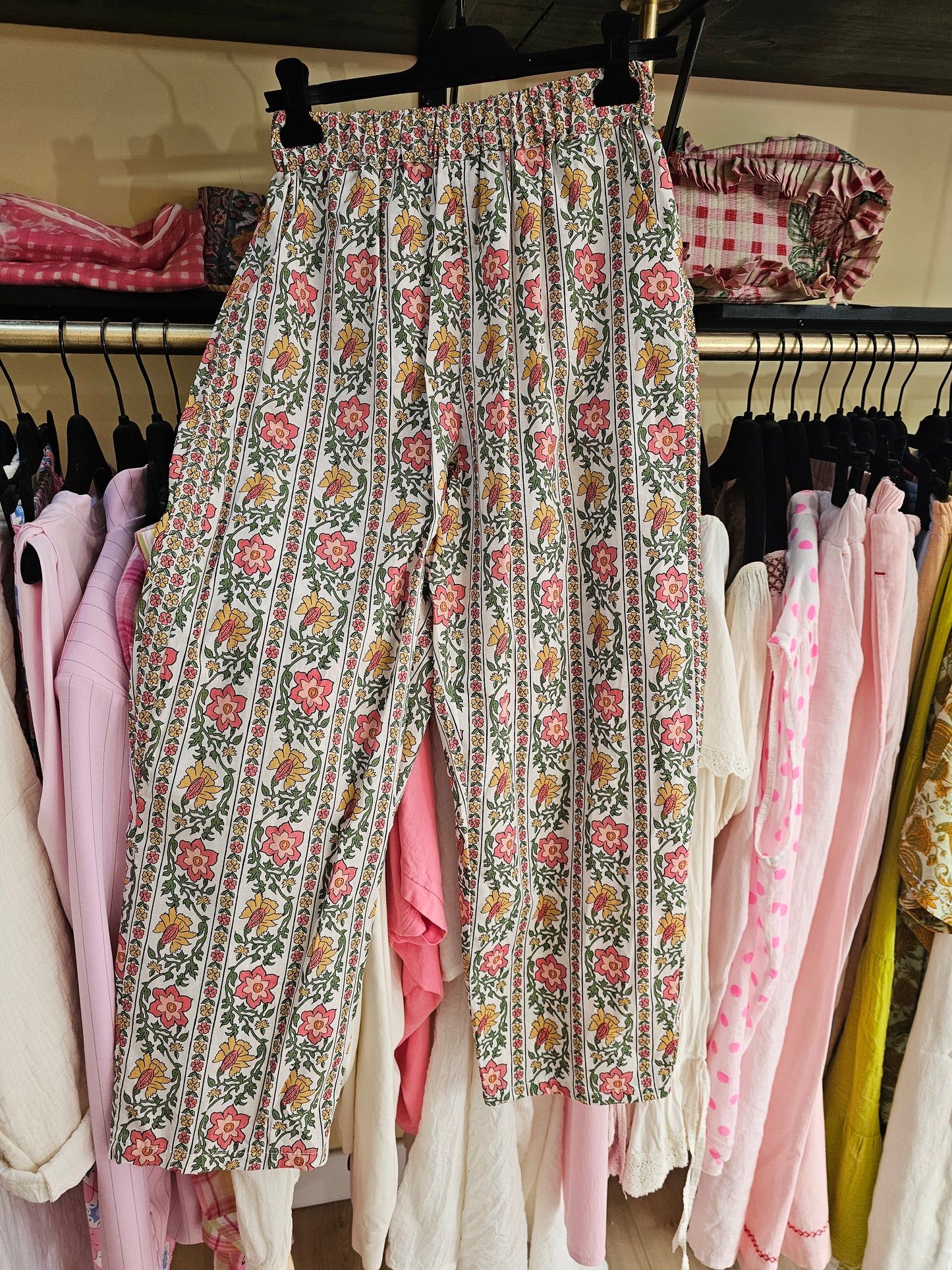 Pantalon fleuri Johanna Paris