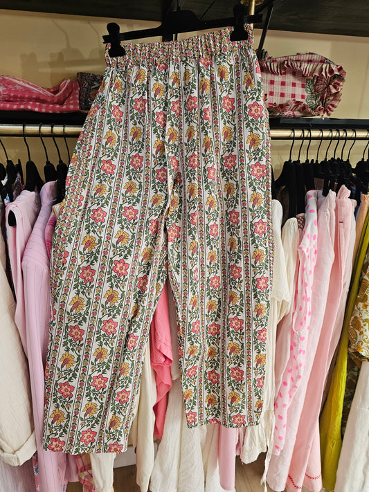Pantalon fleuri Johanna Paris