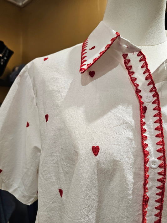 Chemise coeur Johanna Paris