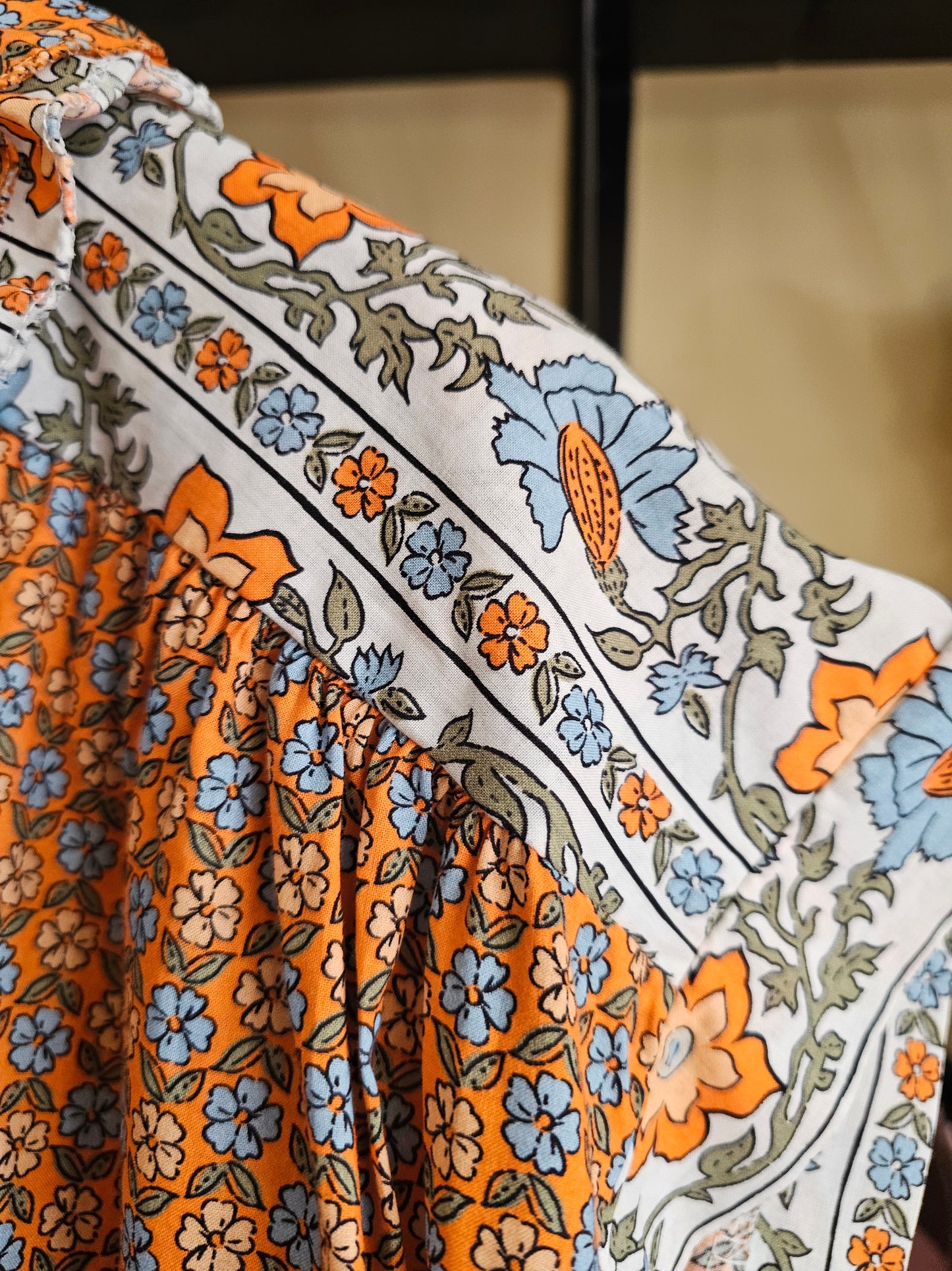 Robe orange Johanna Paris