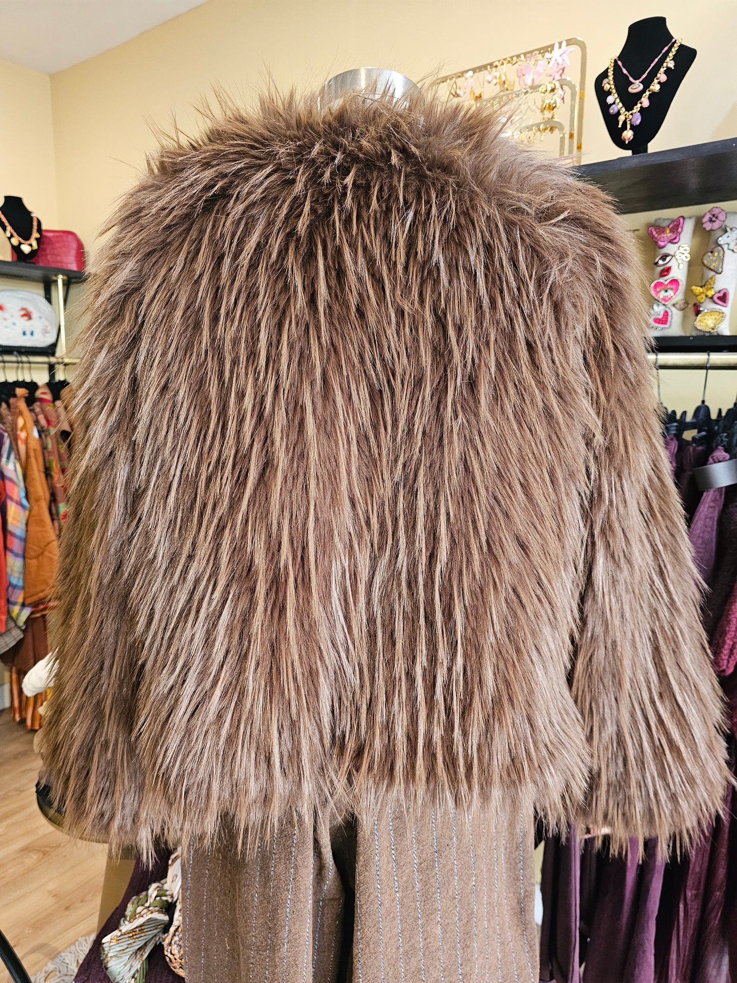 Veste en fausse fourrure Johanna Paris