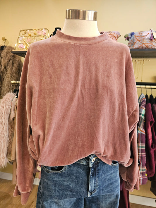 Sweat velours Johanna Paris