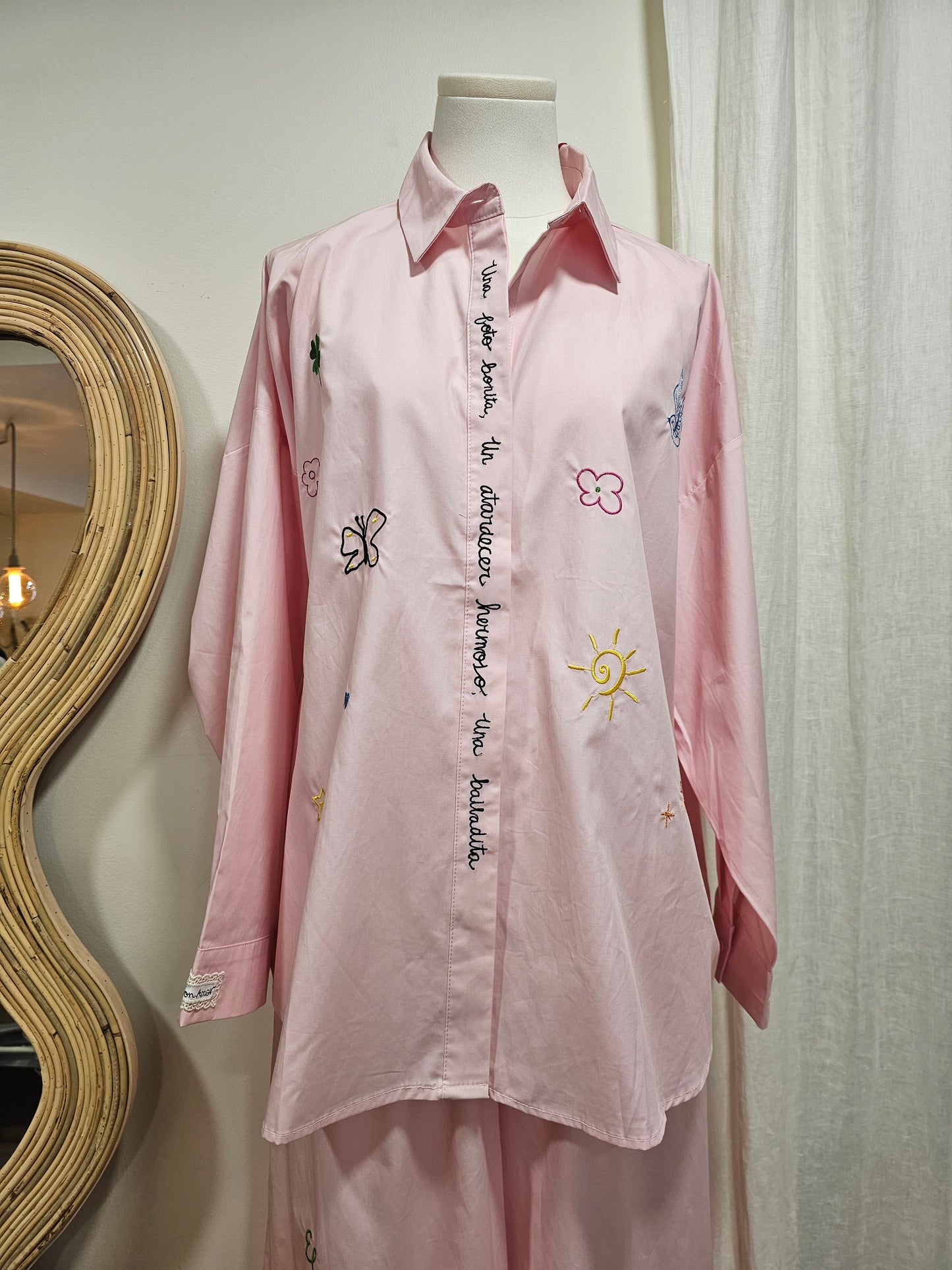 Chemise brodée Johanna Paris