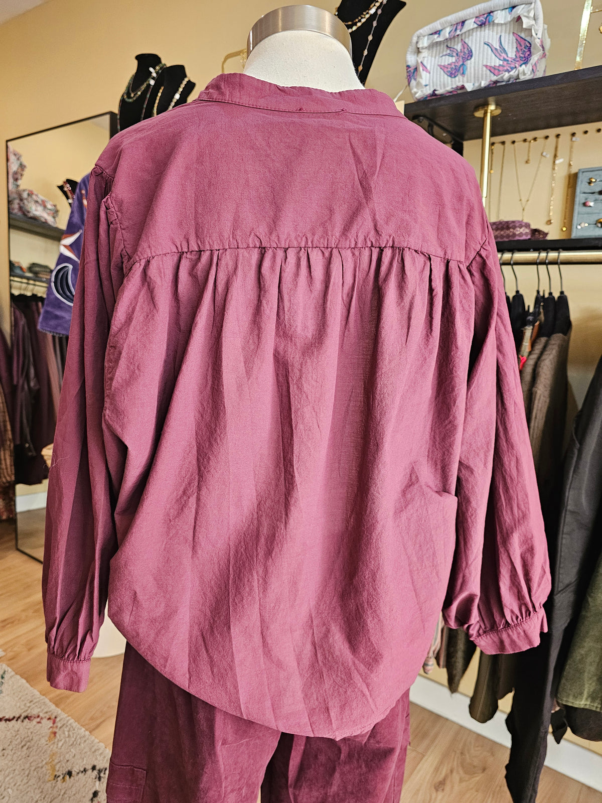 Chemise prune