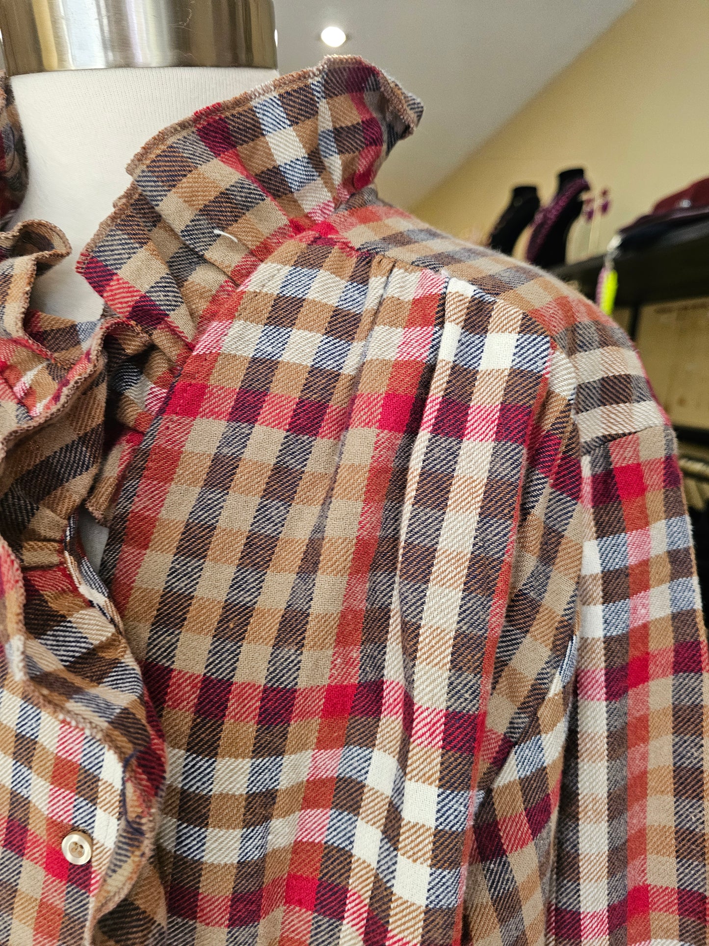 Chemise à carreaux Johanna Paris