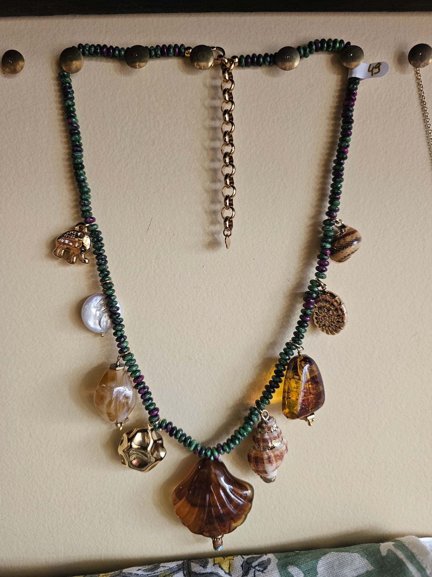 Collier coquillages
