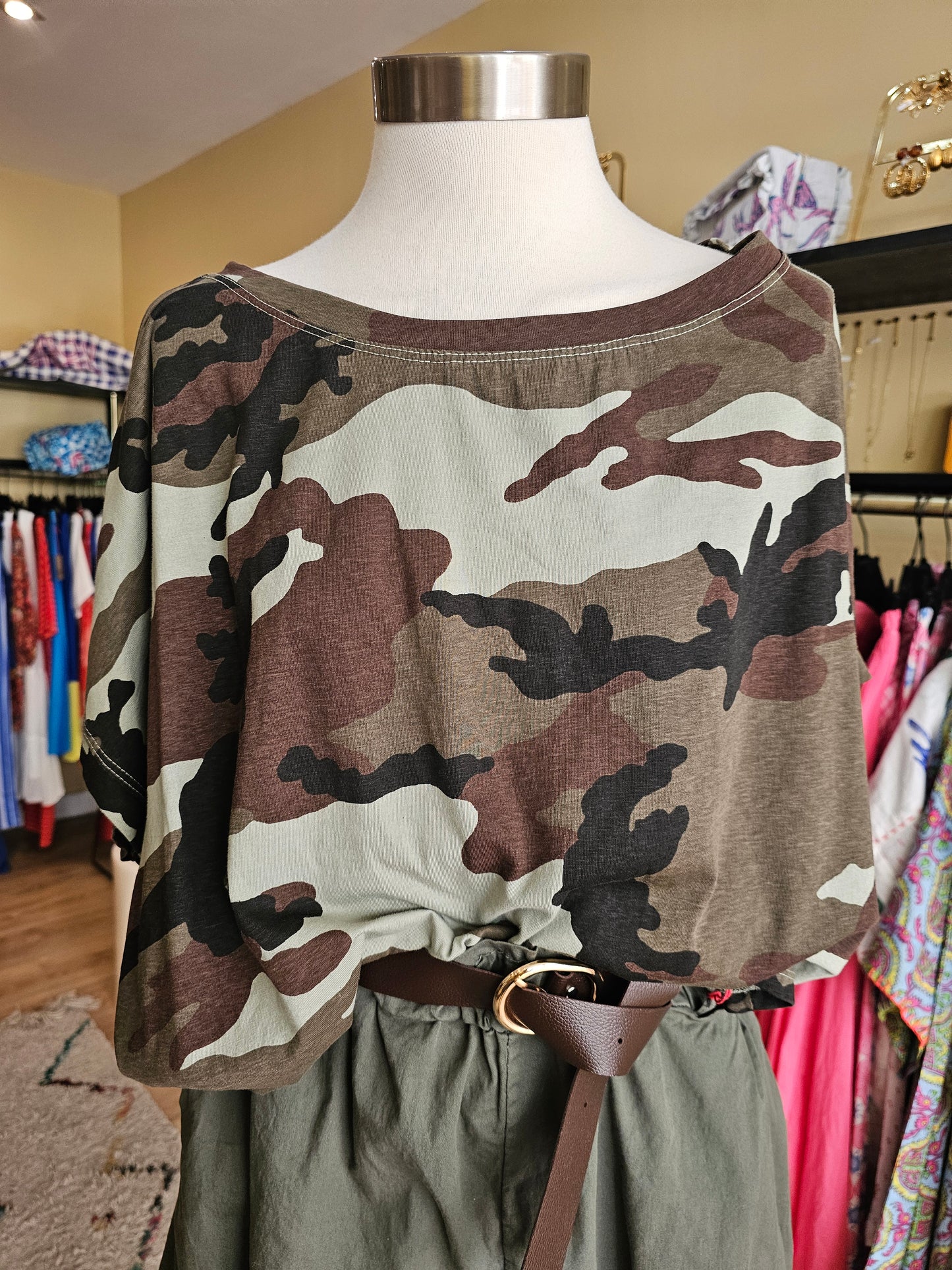 Tshirt biba camouflage
