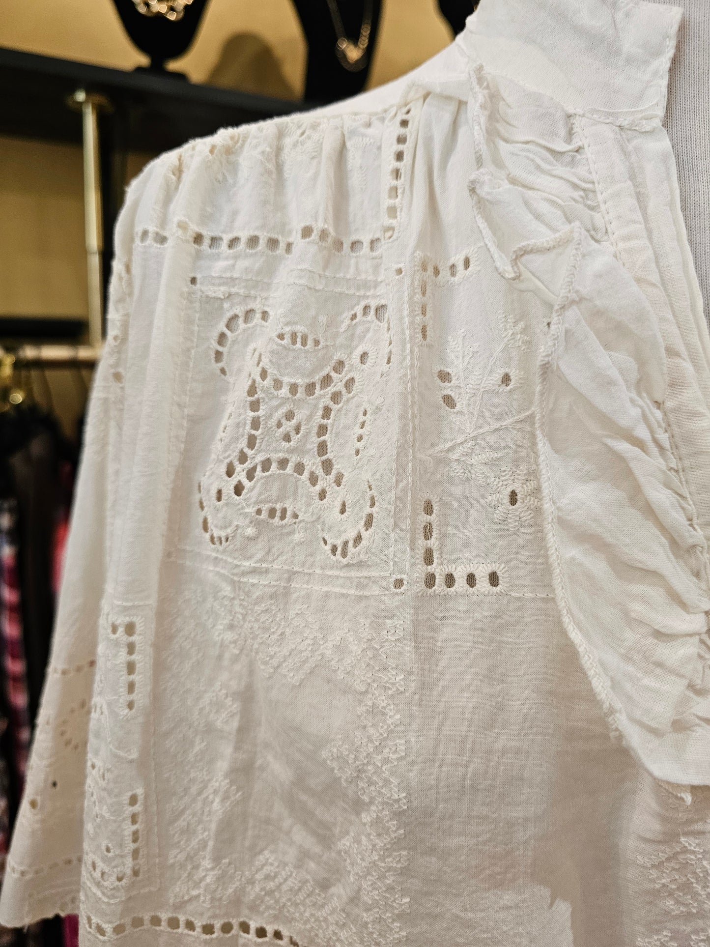 Top broderie anglaise johanna paris