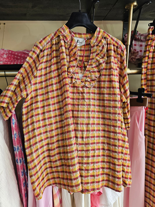 Top à carreaux Johanna Paris