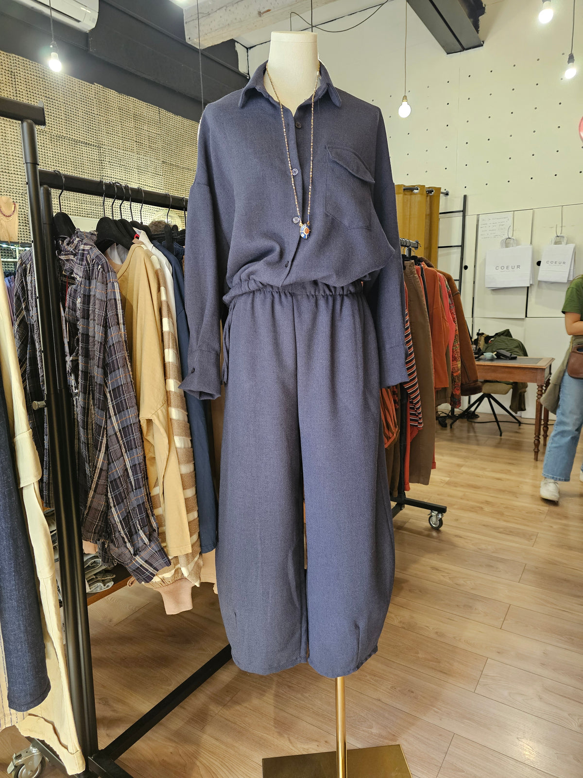 Pantalon marine Johanna Paris