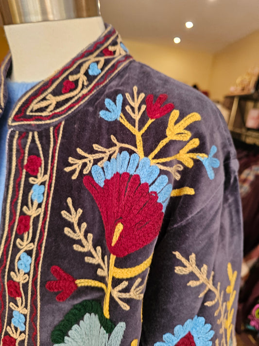 Veste brodée Johanna Paris