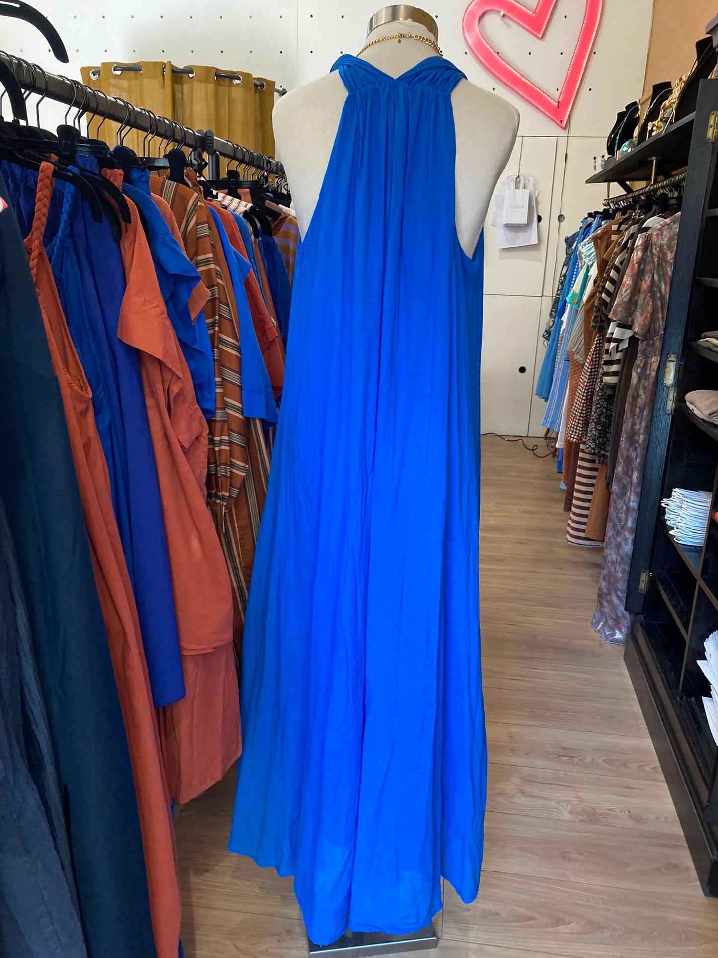 Robe bleu roi Johanna Paris