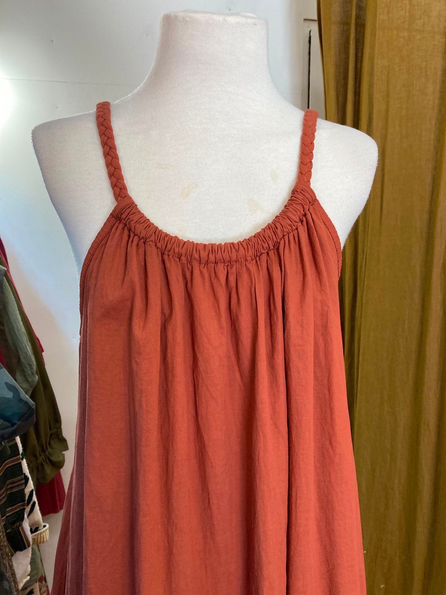 Robe en voile de coton
