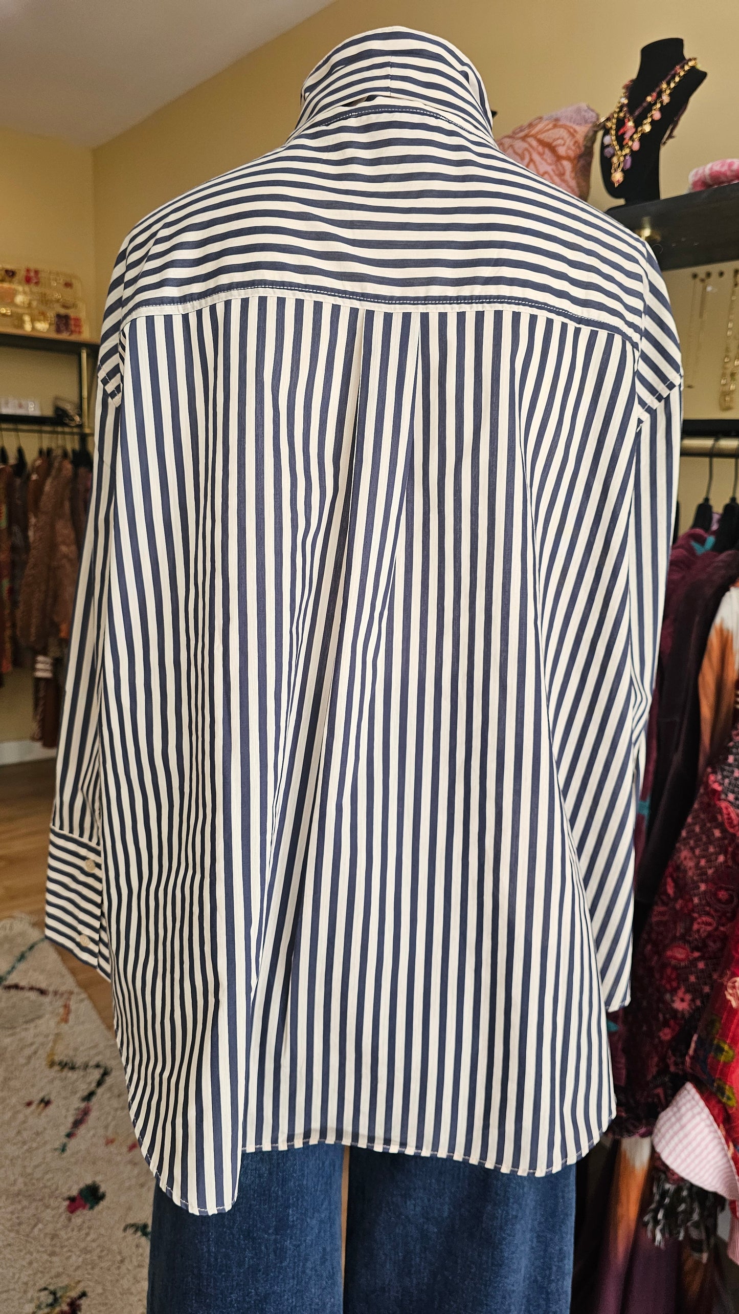 Chemise col fol foulard Adoré Paris