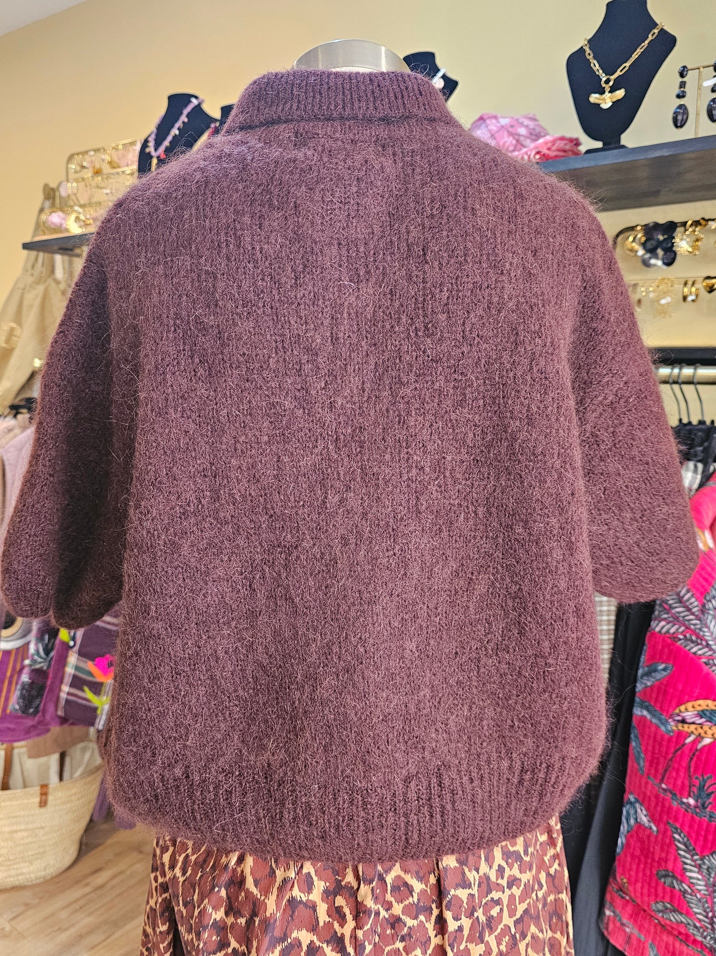 Pull manches courtes Johanna Paris
