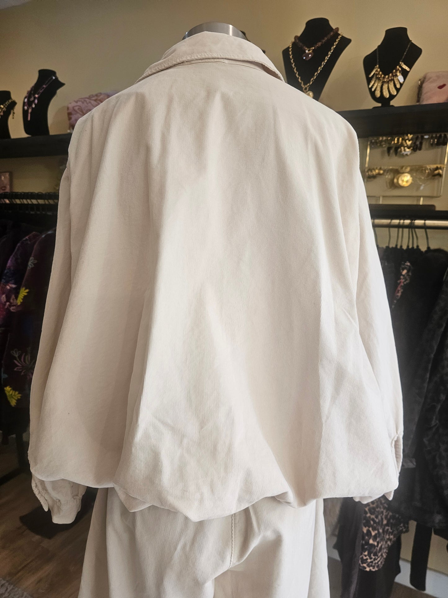 Chemise blousante velours Johanna Paris