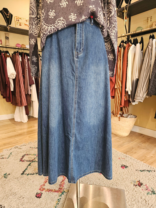 Jupe en jean Johanna Paris