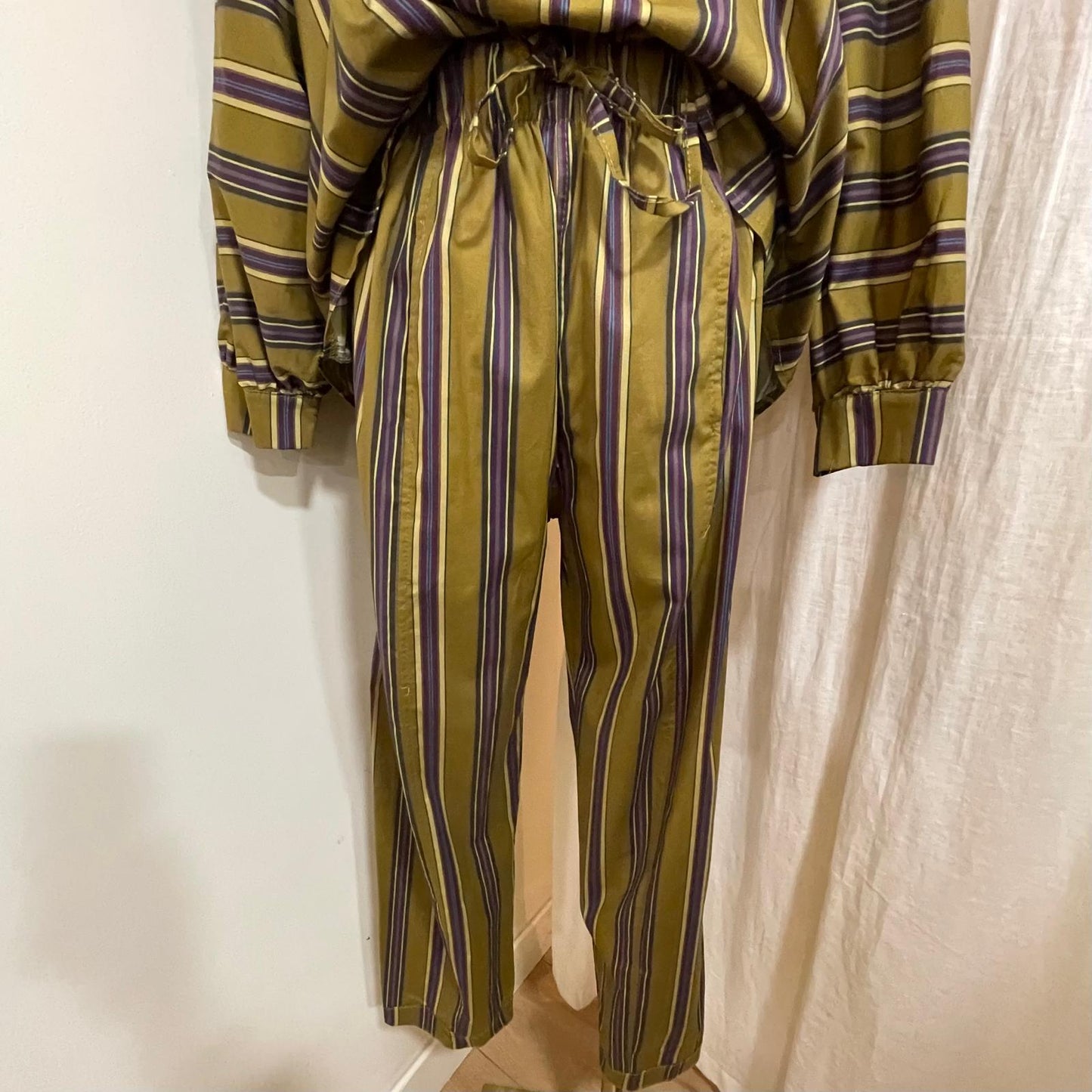 Pantalon rayé Johanna Paris