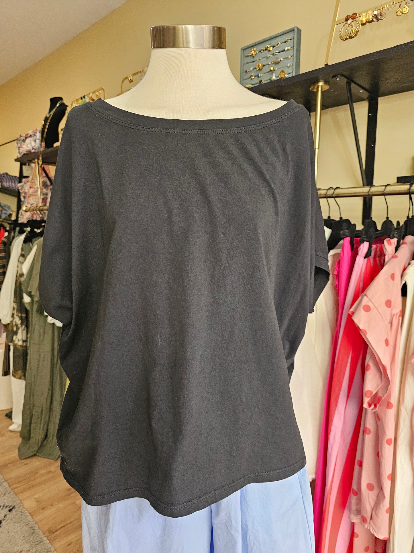 Tshirt biba noir Johanna Paris