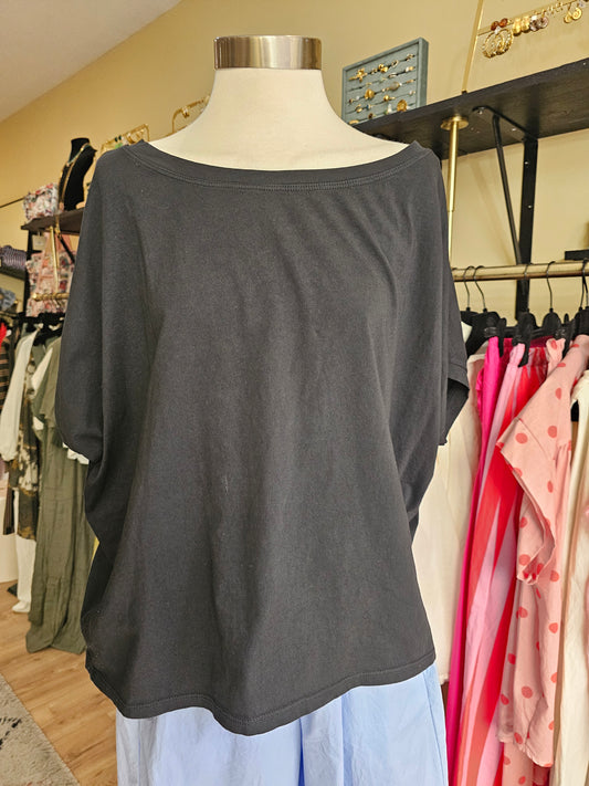Tshirt biba noir Johanna Paris