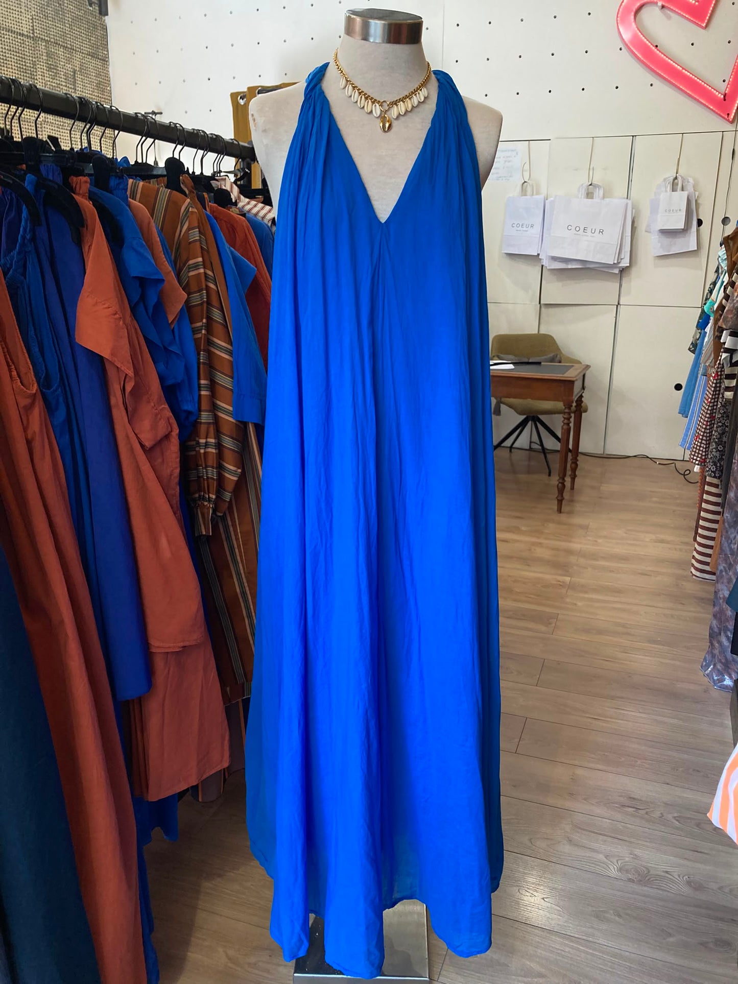 Robe bleu roi Johanna Paris