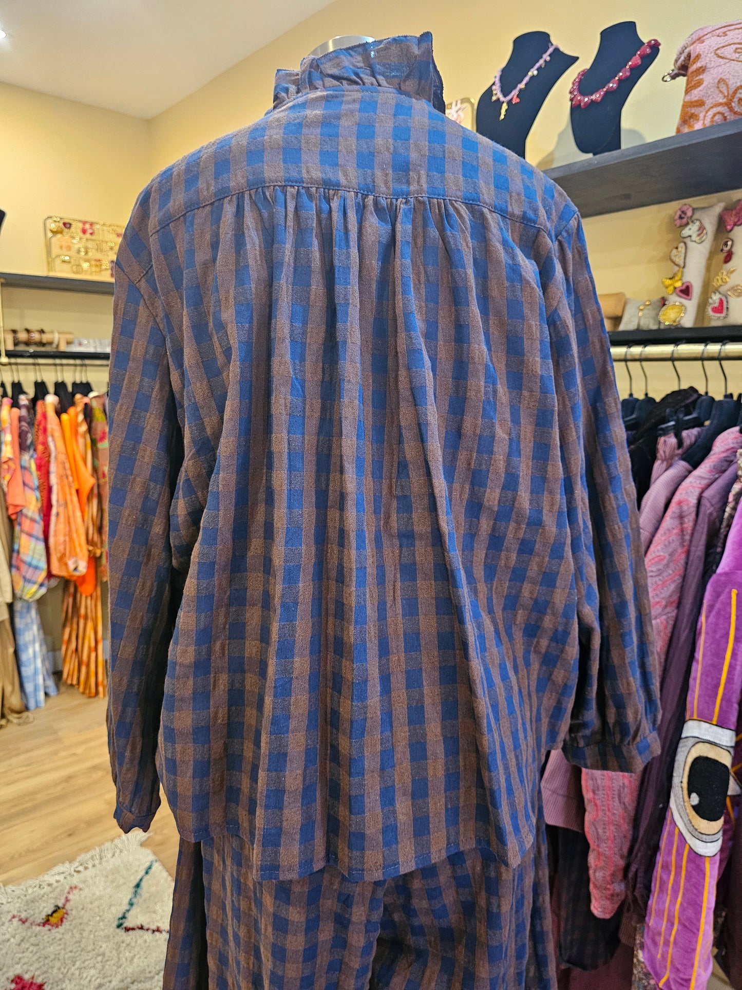 Chemise à careeaux Johanna Paris