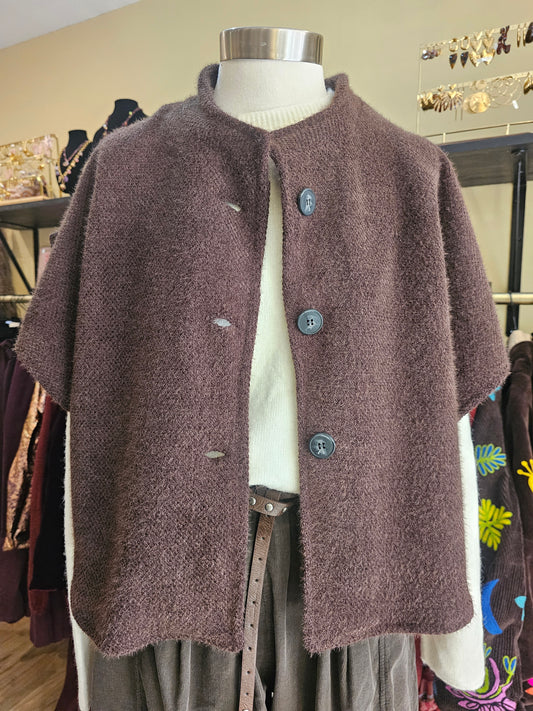 Gilet cap boutonné - Johanna Paris