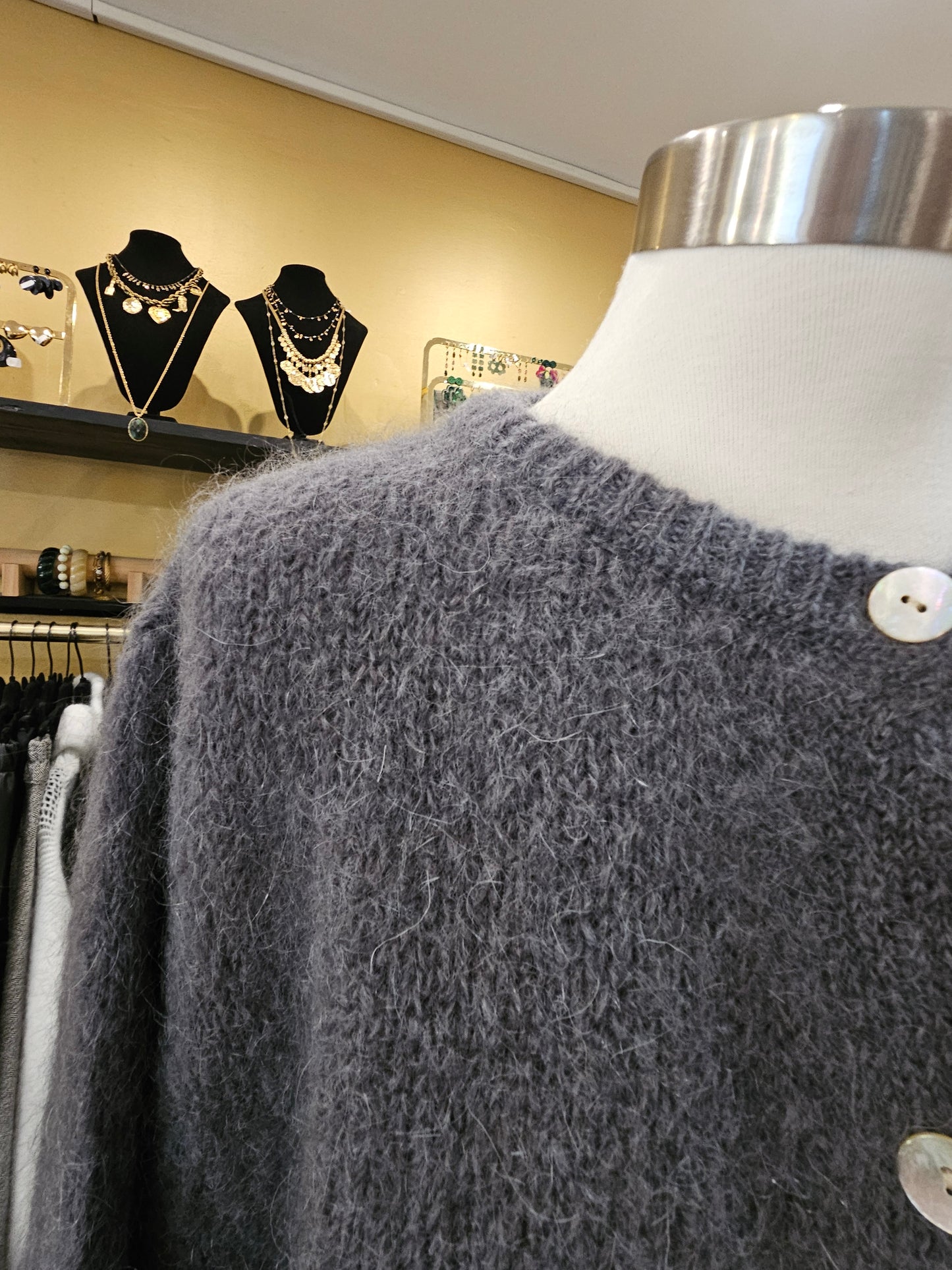 Gilet gris Johanna Paris