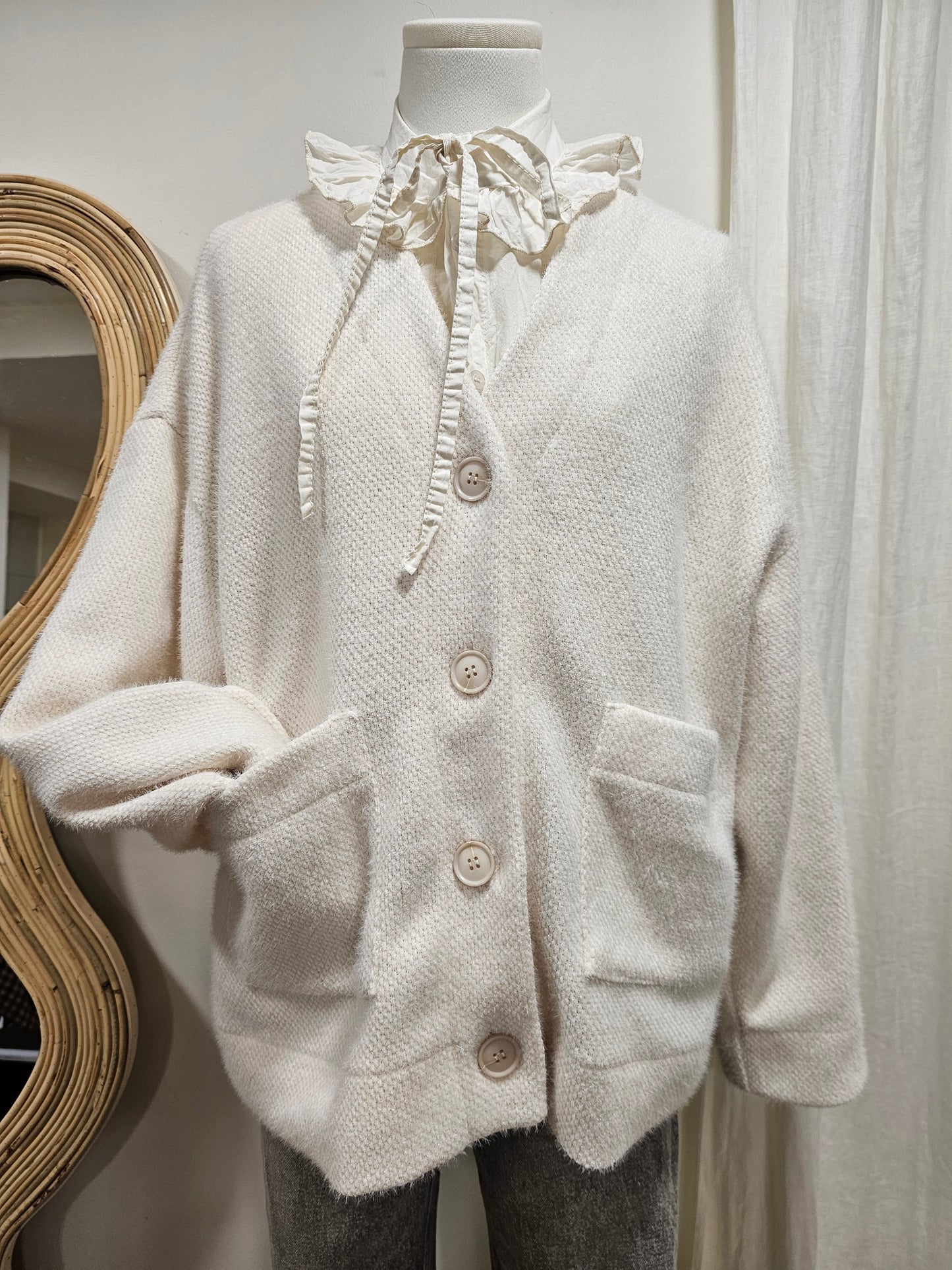 Gilet ecru Johanna Paris