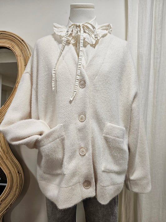 Gilet ecru Johanna Paris