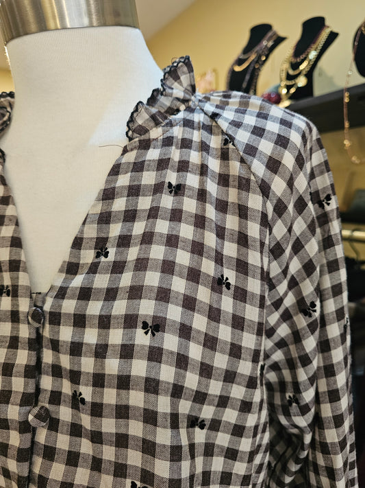 Blouse vichy Johanna Paris