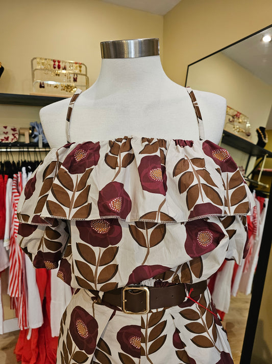 Top fleuri Johanna Paris